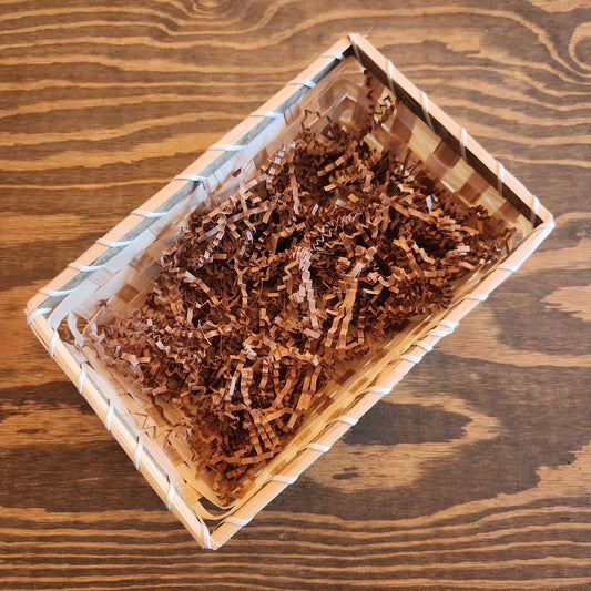 Bamboo Gift Basket with Filler