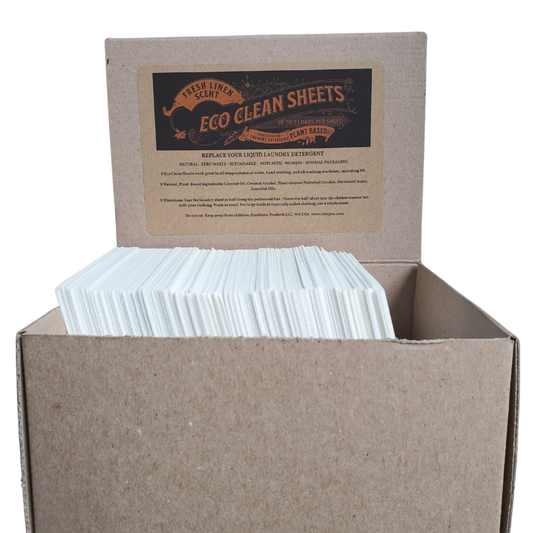 Laundry Detergent Sheets: Unscented by Eco Clean Sheets