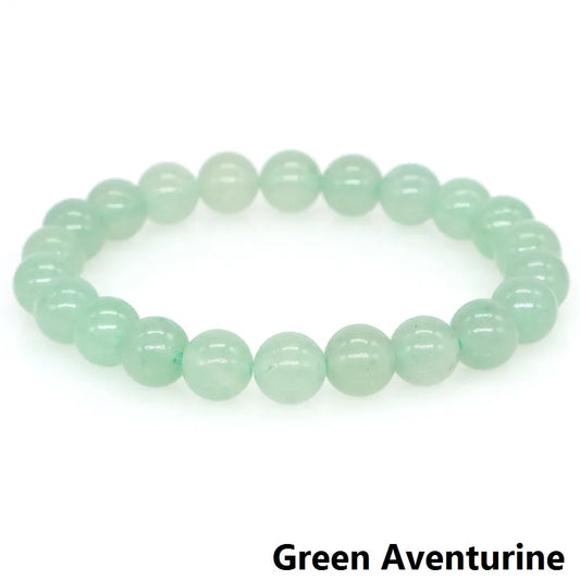 Crystal Gemstone Semi-precious Natural Elastic Bracelets