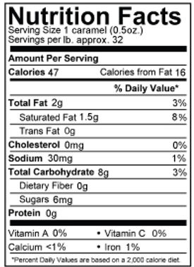 Sea Salt Vanilla Caramels Vegan and Dairy Free