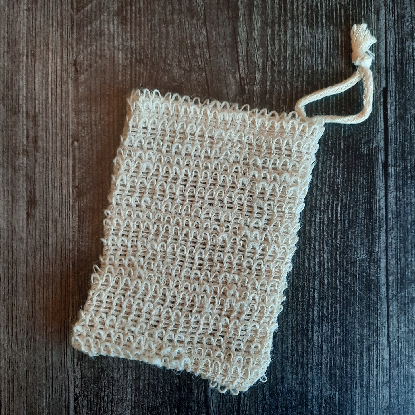 Natural Sisal Soap Saver Bag
