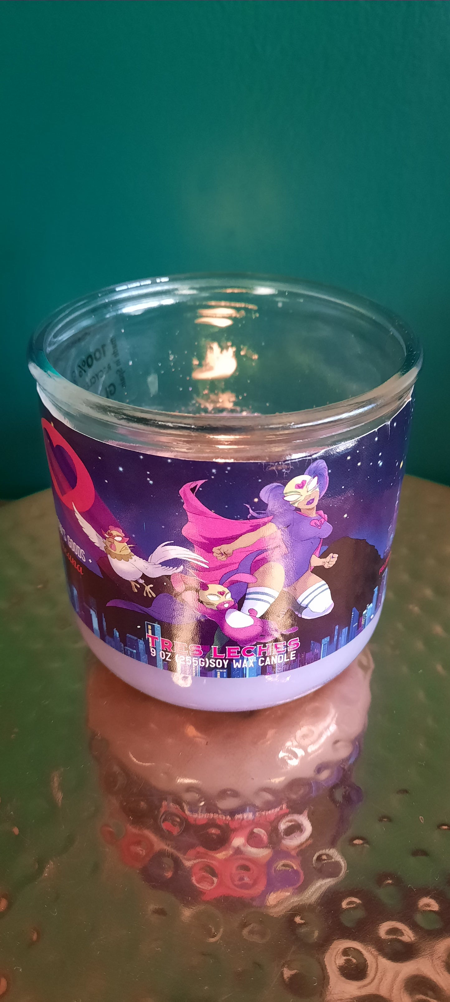 Tres Leches Chicana Collab Soy Wax Candle