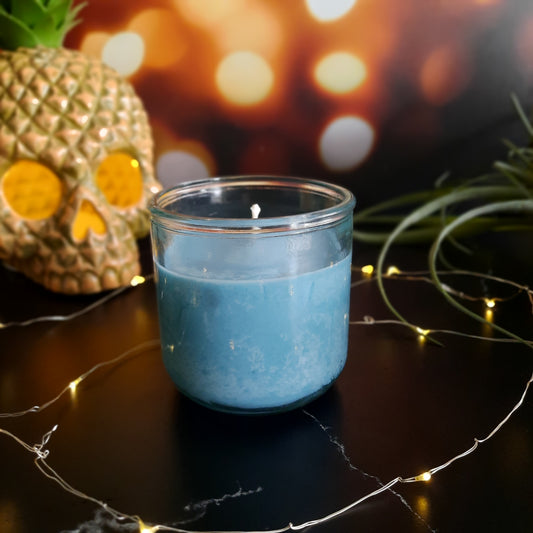 Blue Milk Tropical Soywax Candle