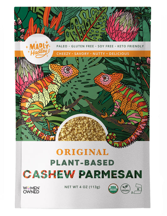 Madly Hadley - Original Organic Cashew Parmesan, Grated