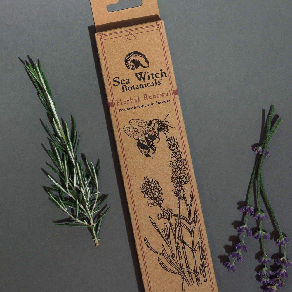 Lavender Rosemary All Natural Incense Sea Witch Botanicals