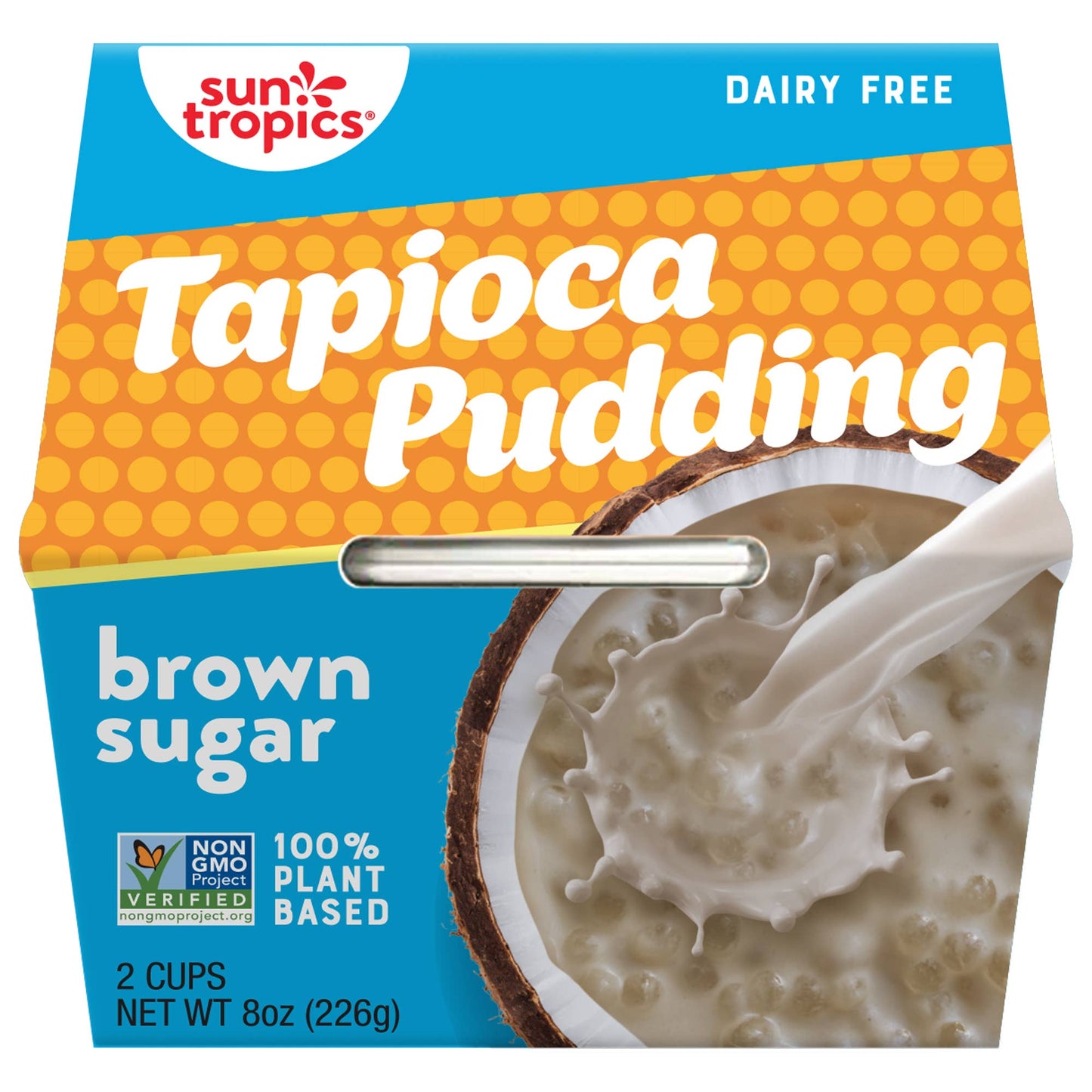 Sun Tropics Coconut Milk Rice or Tapioca Pudding 2 Packs