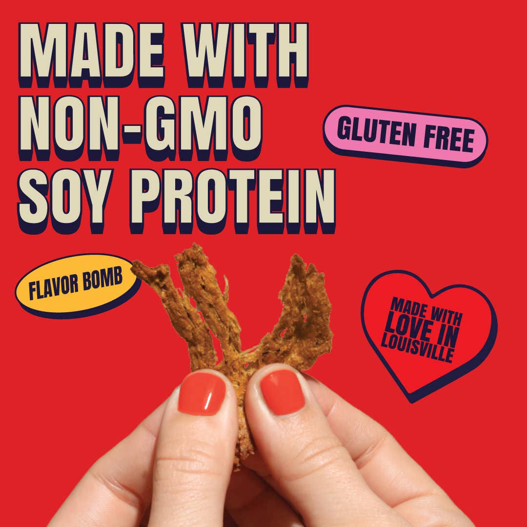 Louisville Plant Based Jerky - Vegan Gluten Free and Non GMO