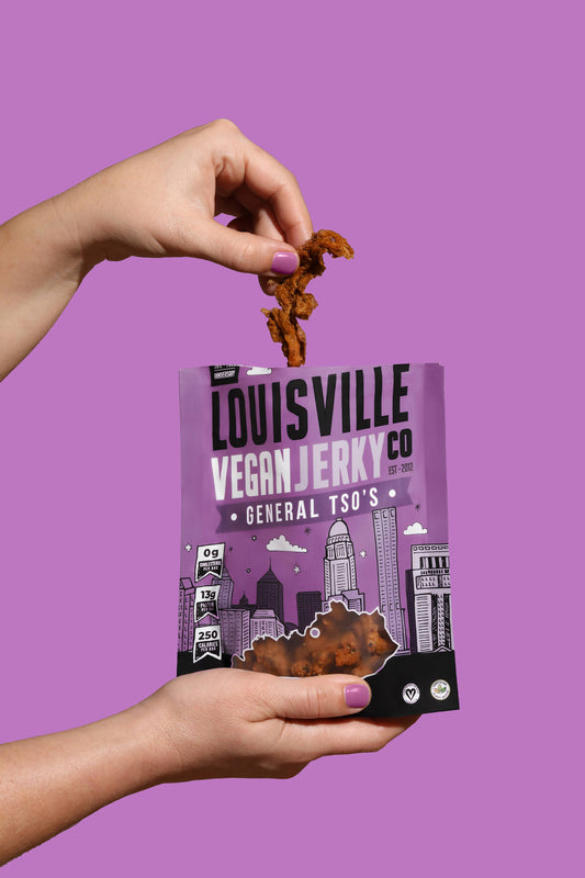 Louisville Plant Based Jerky - Vegan Gluten Free and Non GMO