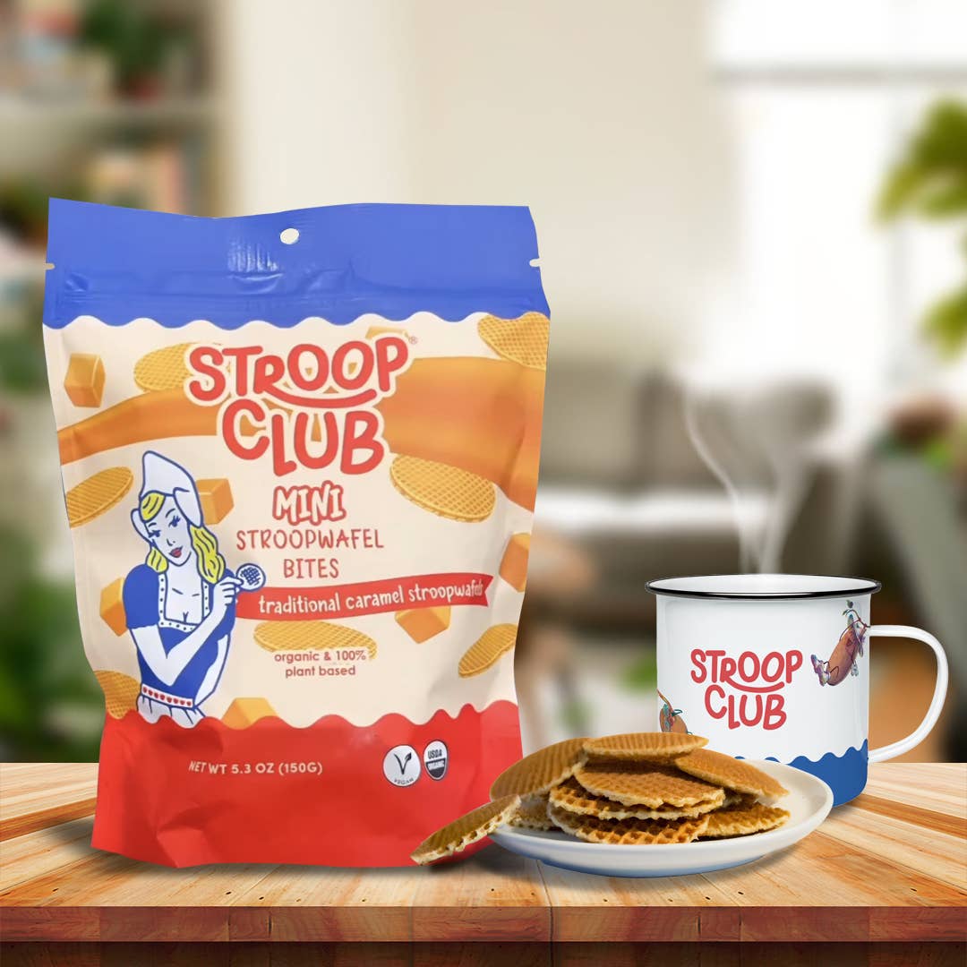 Stroopwaffle Organic 2-pack by Stroop Club Vegan