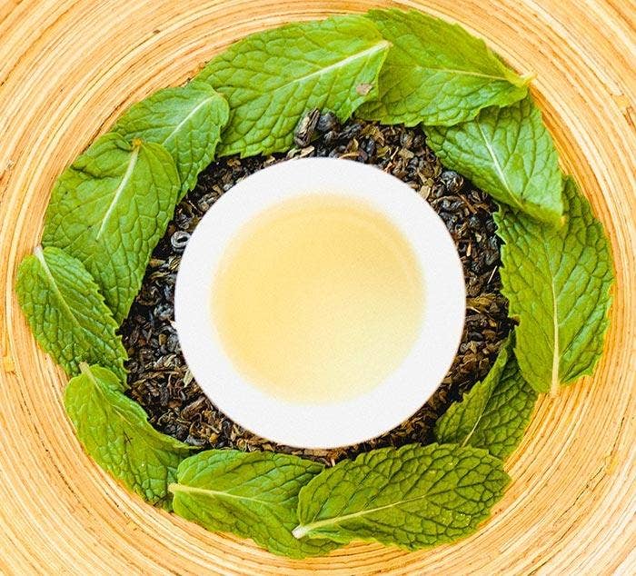 The Moroccan: Gunpowder Green and Mint Tea