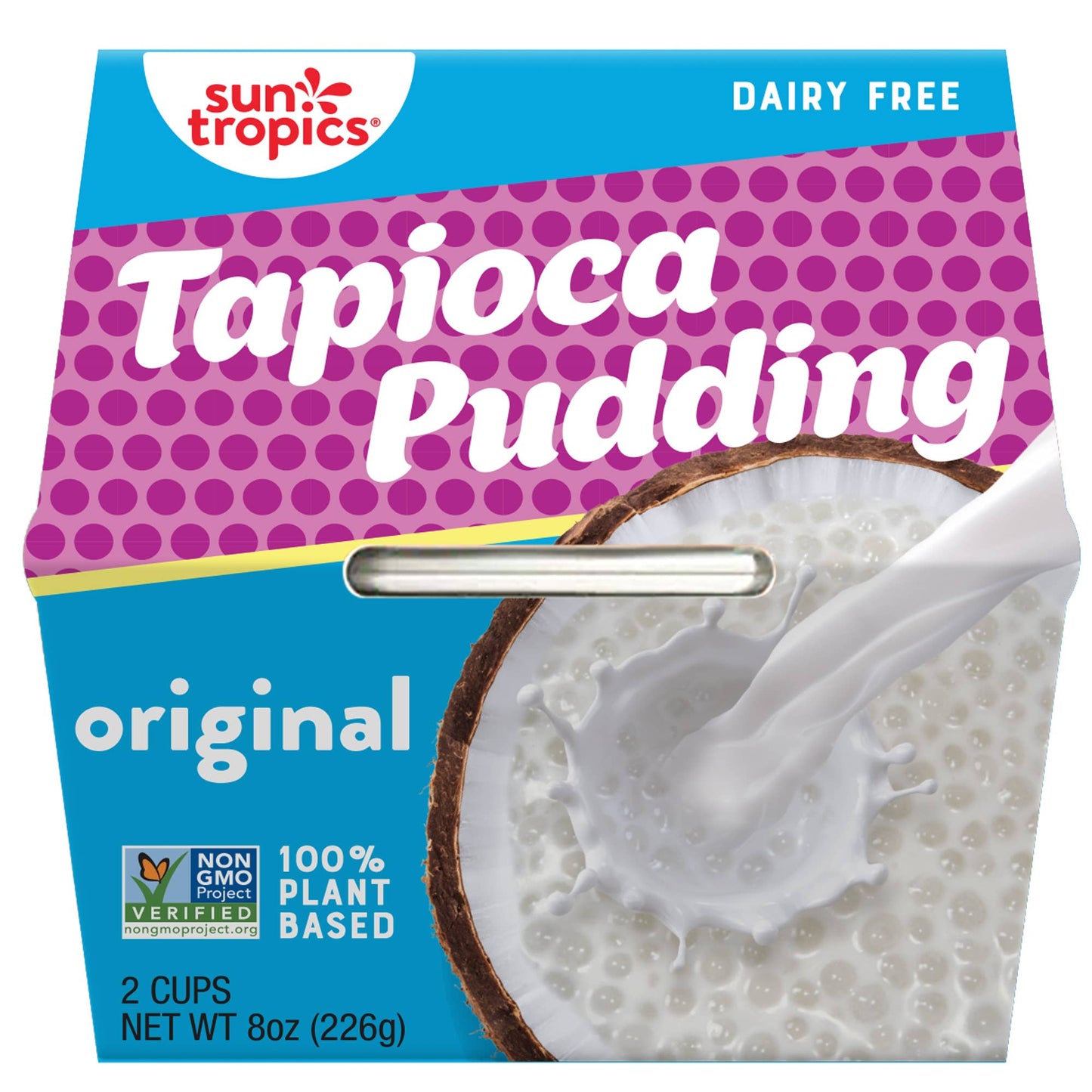 Sun Tropics Coconut Milk Rice or Tapioca Pudding 2 Packs