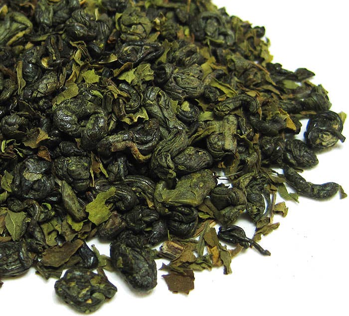The Moroccan: Gunpowder Green and Mint Tea