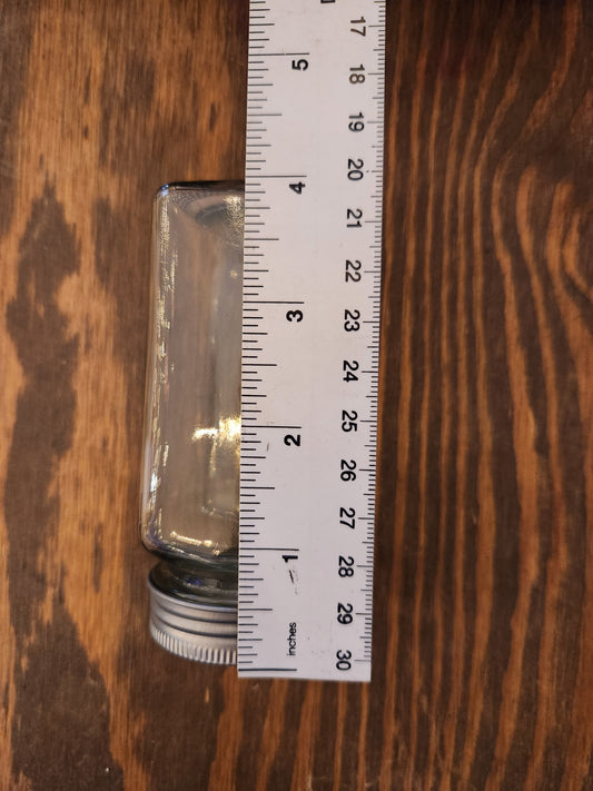 Glass Screw Top Jar 2 oz