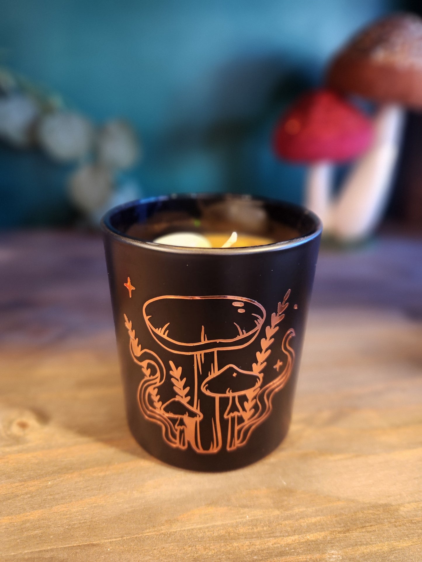Haunted Forest: Mushroom Vegan Soywax Candle