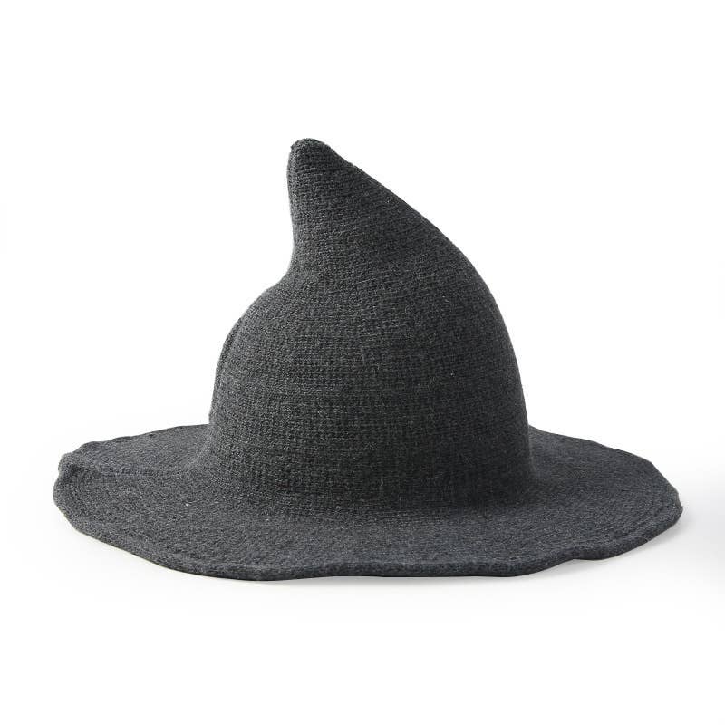 Witch or Wizard Hat: Knitted Wool-free Cap