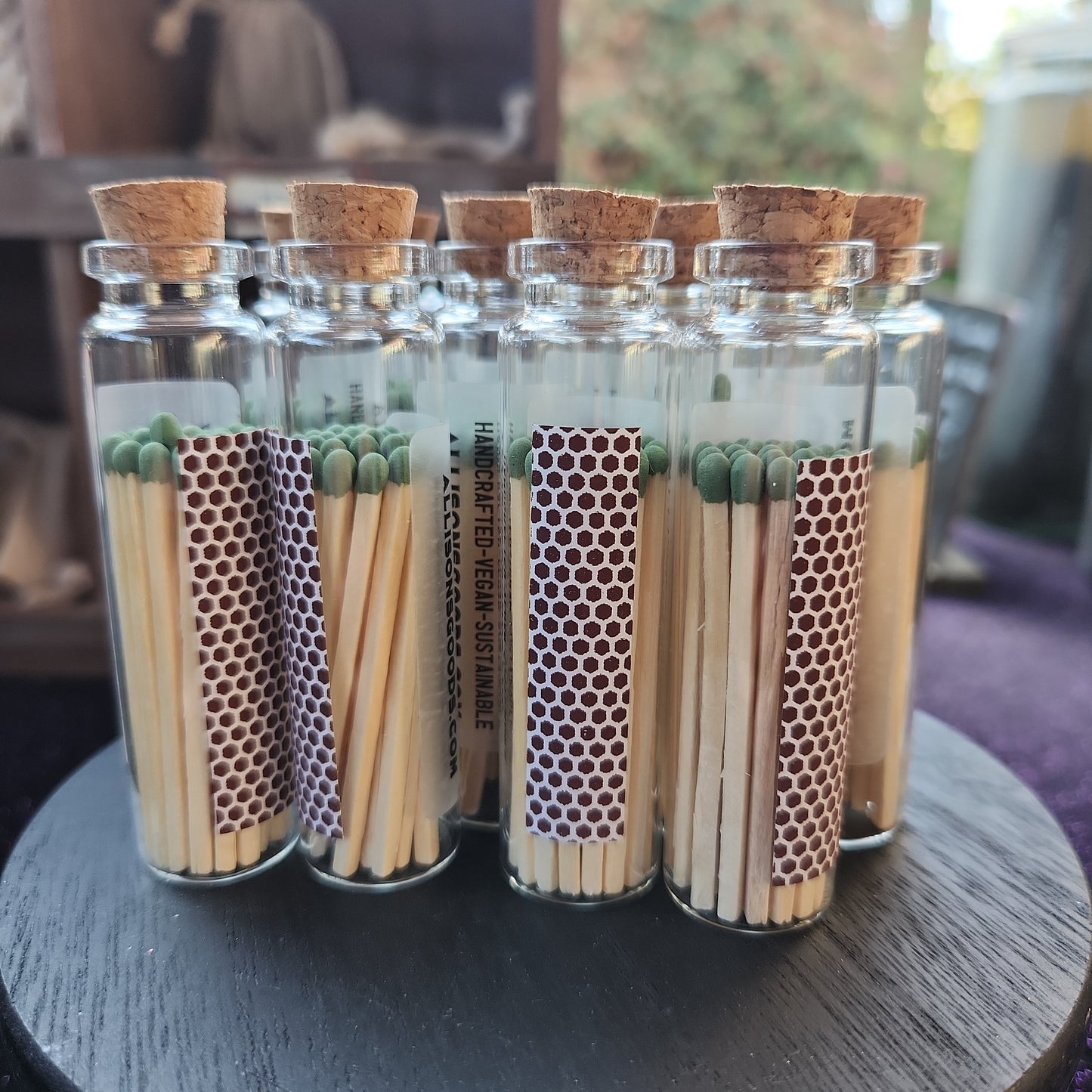 Apothecary Jar Wooden Matches - Candles and More