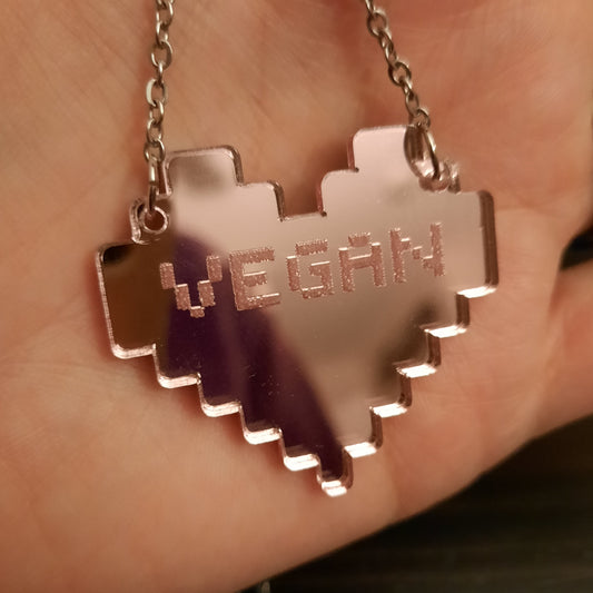 Vegan Heart Necklace