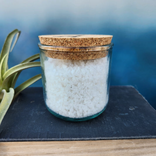 Oatmilk + Coconut Mahogany Bubbling Bath Salt Soak