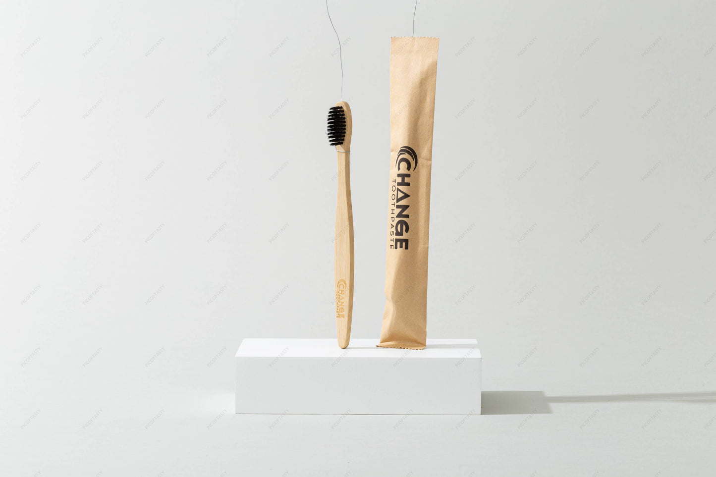 Change Toothpaste - Bamboo Toothbrush