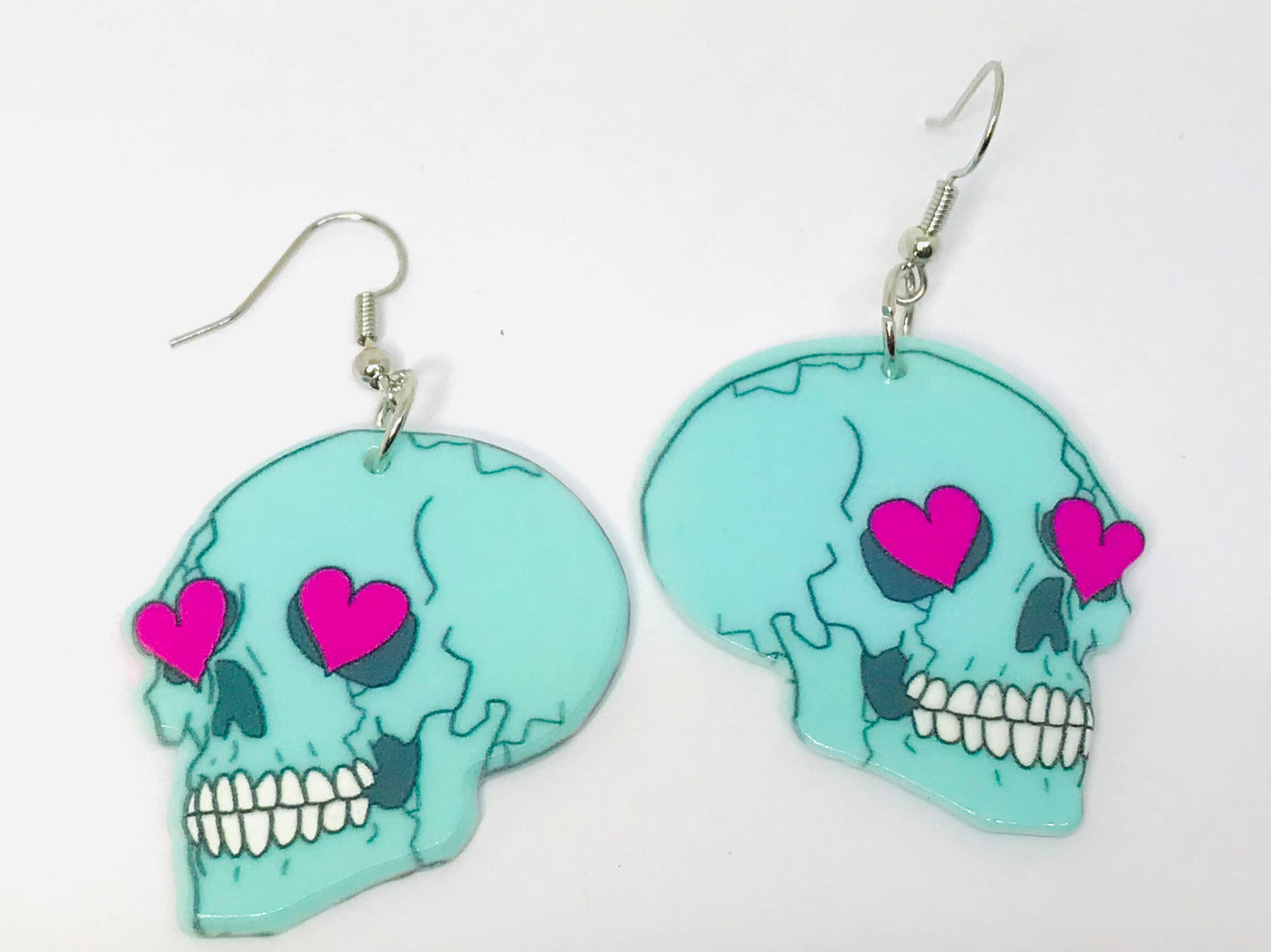 Sweetheart Skull Earrings