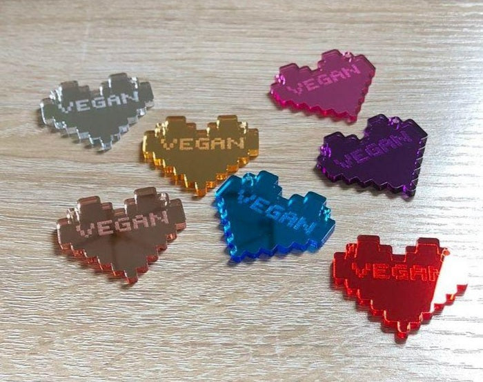 Vegan Heart Necklace