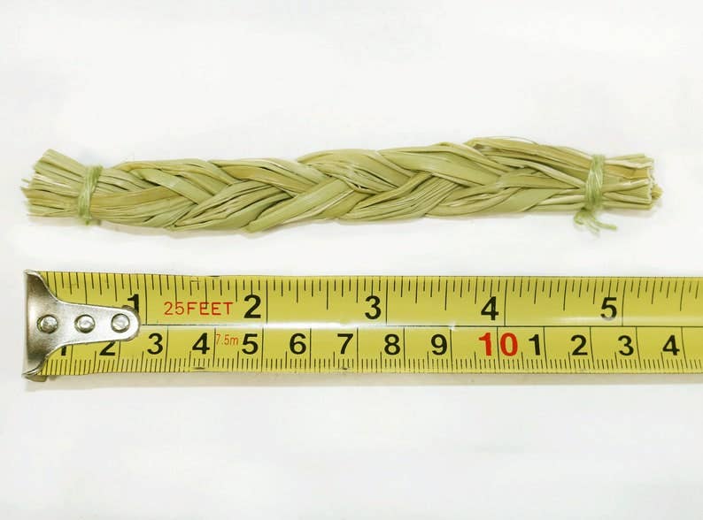 Sweet Grass Braids 4-5" for Smudging & Cleansing