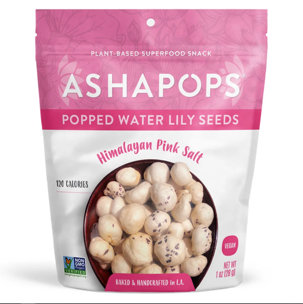 AshaPops Popped Water Lily Seeds 1oz